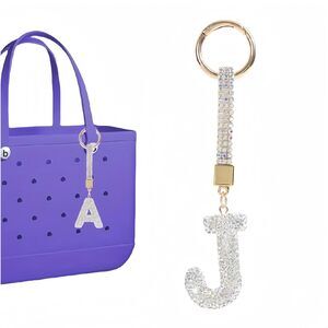 2889 Diamond Letters Charms for Bogg Bag, Fashion Alphabet Lettering